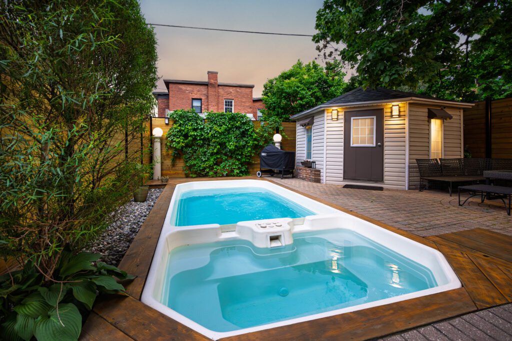 Lap Pool/Spa at 119 Strathcona